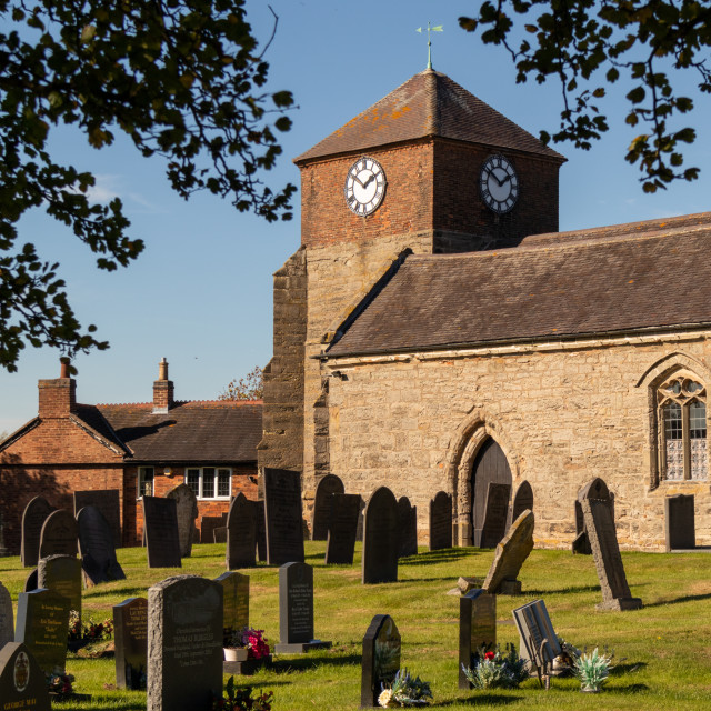 "Sutton Cheney, Leicestershire" stock image