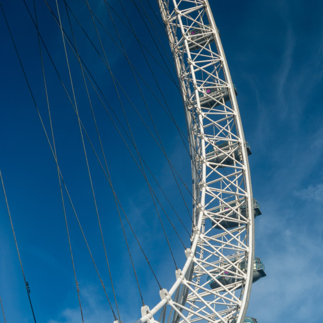 "London Eye" stock image