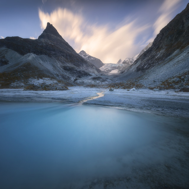 "Destination Blue" stock image