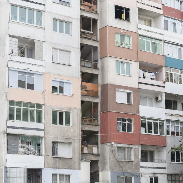 "Roma area Stolipinovo" stock image