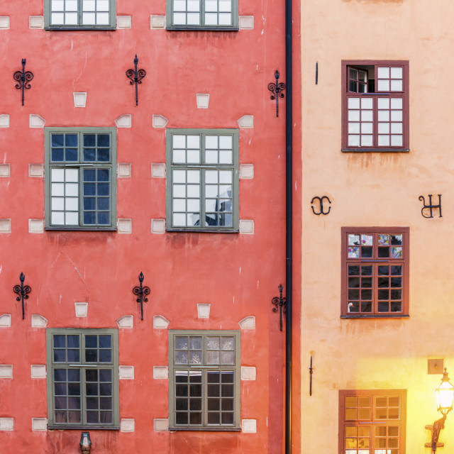 "Old town of Stockholm" stock image