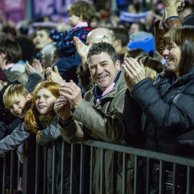 "Dulwich Hamlet vs. Eastbourne Borough, Boxing Day 2018" stock image