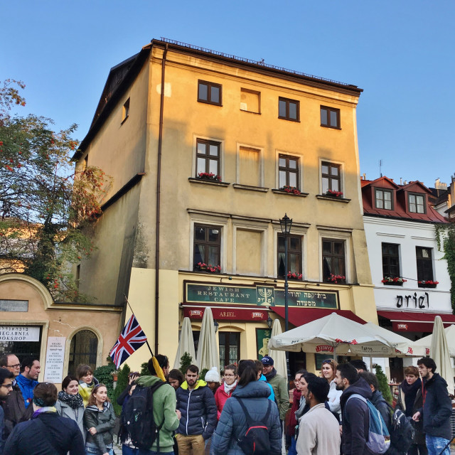 "Kraków: Kazimierz walking tour" stock image