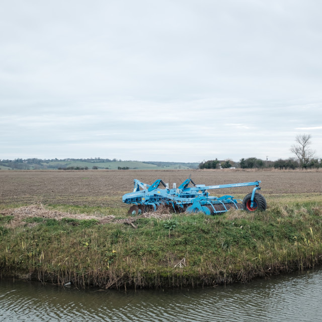 "Winchelsea Farmland" stock image