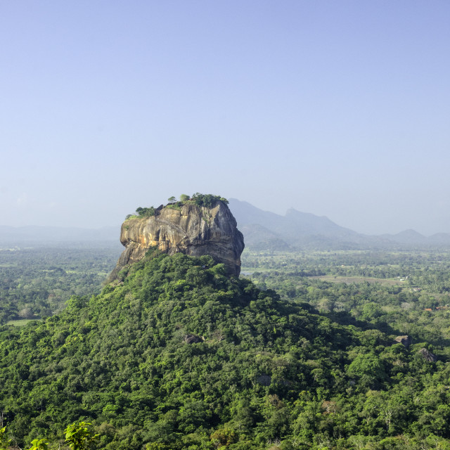 "Sigiriya Rock, Sri Lanka" stock image
