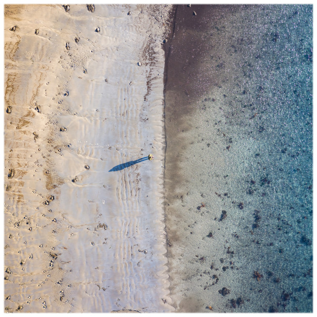 "Beach Shadow" stock image