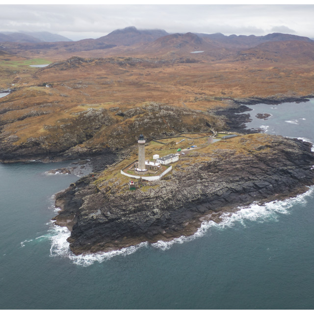 "Ardnamurchan Point Lighthouse" stock image