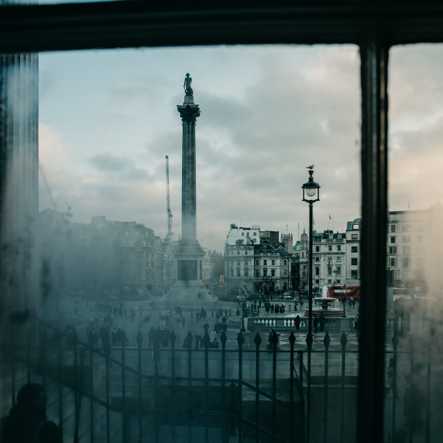 "Trafalgar Square" stock image