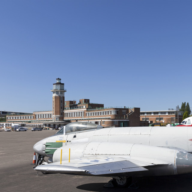 "Old Liverpool Airport 2" stock image