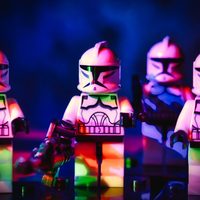 "Lego Starwars Photography Toys" stock image