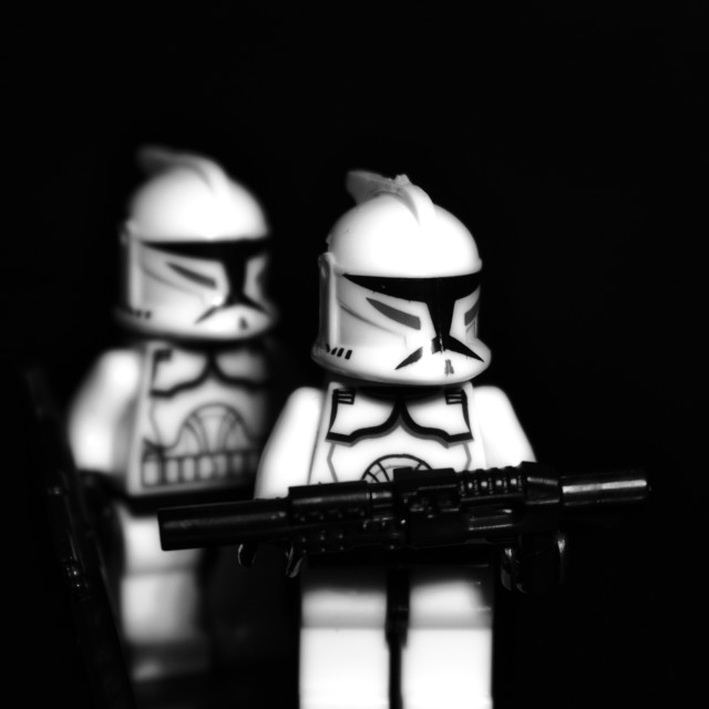 "Lego Toys Starwars Stormtroopers" stock image