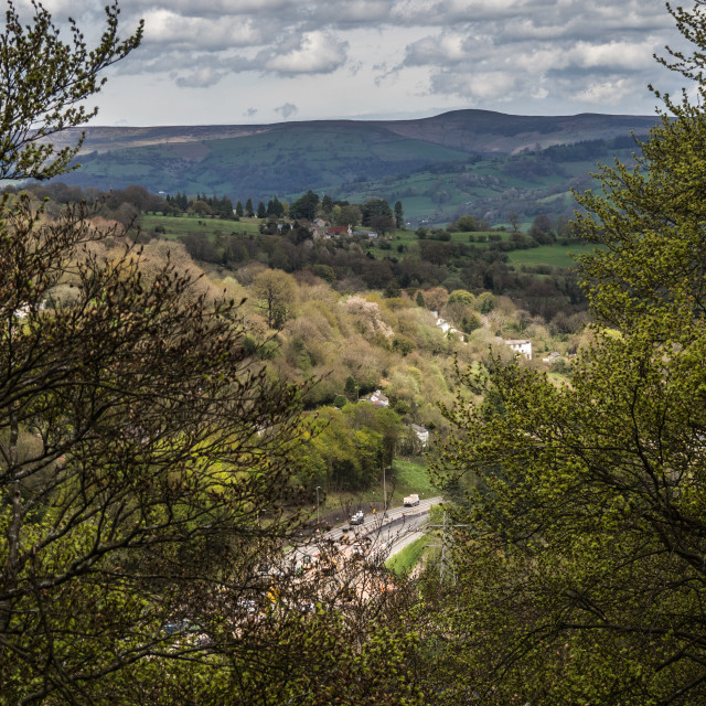 "Clydach Gorge" stock image