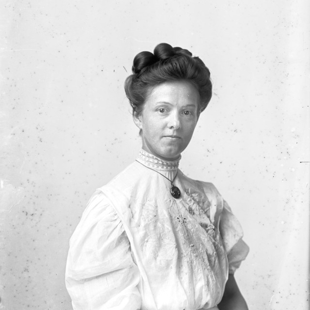 "VINTAGE PORTRAIT OF A WOMAN IN WHITE DRESS" by JOHN MOUNT - $25.10 "VINTAGE PORTRAIT OF A WOMAN IN WHITE DRESS" stock image