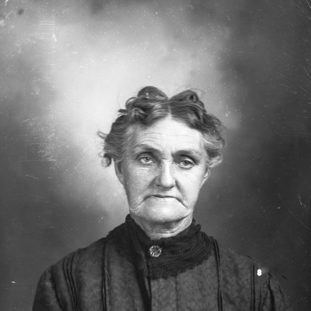 "VINTAGE PORTRAIT OF OLDER WOMAN" by JOHN MOUNT - $25.10 "VINTAGE PORTRAIT OF OLDER WOMAN" stock image