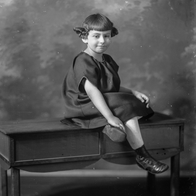 "VINTAGE PORTRAIT OF CHILD WITH UNUSUAL HAIRSTYLE" by JOHN MOUNT - $25.10 "VINTAGE PORTRAIT OF CHILD WITH UNUSUAL HAIRSTYLE" stock image