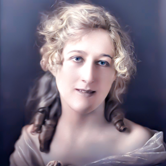 "VINTAGE COLORIZED STUDIO PORTRAIT OF BEAUTIFUL WOMAN" by JOHN MOUNT - $25.10 "VINTAGE COLORIZED STUDIO PORTRAIT OF BEAUTIFUL WOMAN" stock image