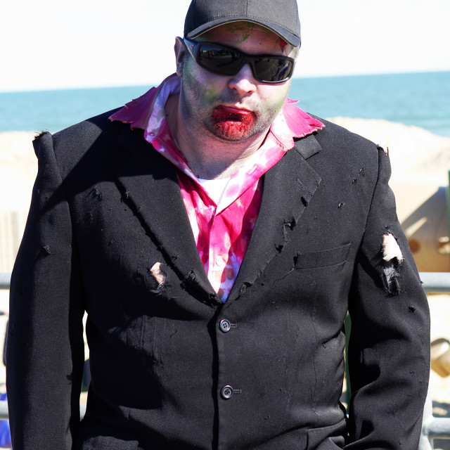 "ASBURY PARK ZOMBIE WALK" by JOHN MOUNT - $25.14 "ASBURY PARK ZOMBIE WALK" stock image