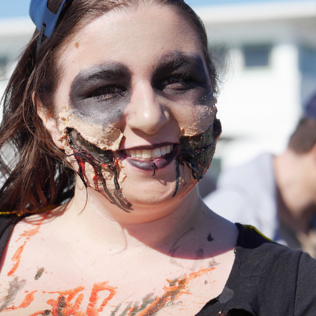 "ASBURY PARK ZOMBIE WALK" by JOHN MOUNT - $25.14 "ASBURY PARK ZOMBIE WALK" stock image