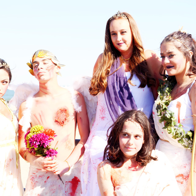 "ASBURY PARK ZOMBIE WALK" by JOHN MOUNT - $25.14 "ASBURY PARK ZOMBIE WALK" stock image