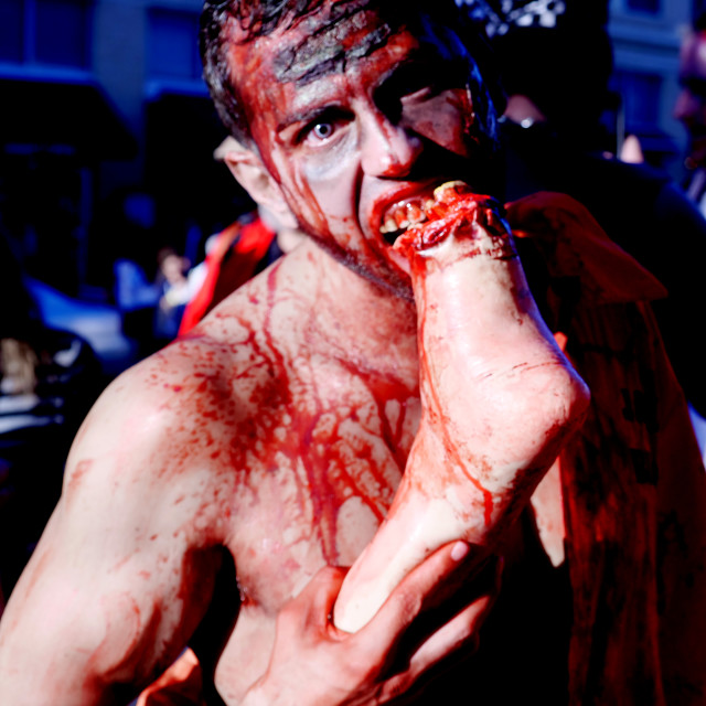 "ASBURY PARK ZOMBIE WALK" by JOHN MOUNT - $25.14 "ASBURY PARK ZOMBIE WALK" stock image