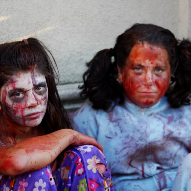"ASBURY PARK ZOMBIE WALK" by JOHN MOUNT - $25.14 "ASBURY PARK ZOMBIE WALK" stock image