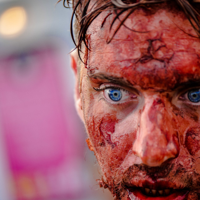 "ZOMBIE AT THE ASBURY PARK NJ ZOMBIE WALK" by JOHN MOUNT - $25.14 "ZOMBIE AT THE ASBURY PARK NJ ZOMBIE WALK" stock image