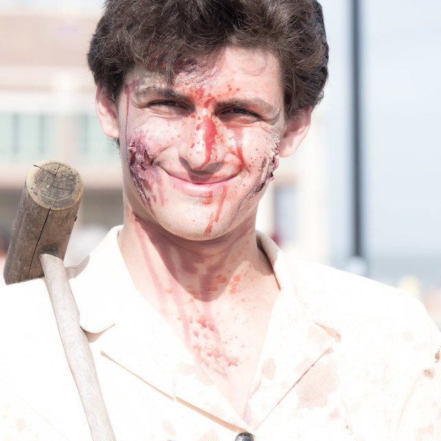 "YOUNG MAN ZOMBIE" by JOHN MOUNT - $25.14 "YOUNG MAN ZOMBIE" stock image