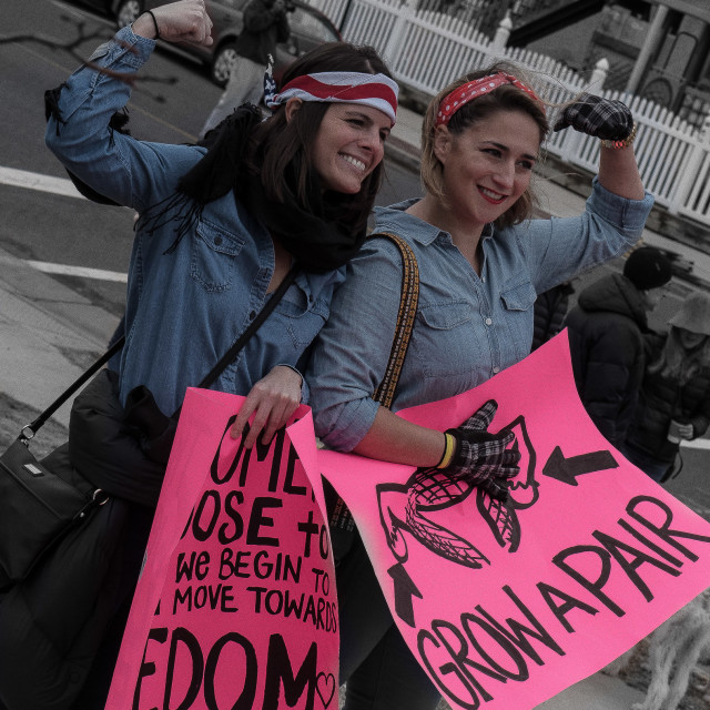 "MILLION WOMAN MARCH, ASBURY PARK NJ" by JOHN MOUNT - $24.67 "MILLION WOMAN MARCH, ASBURY PARK NJ" stock image