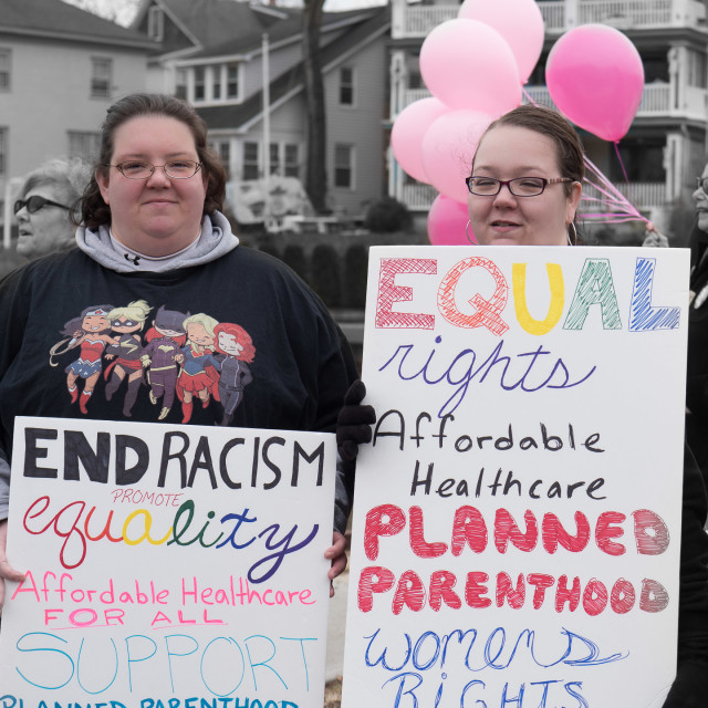 "MILLION WOMAN MARCH, ASBURY PARK NJ" by JOHN MOUNT - $24.67 "MILLION WOMAN MARCH, ASBURY PARK NJ" stock image
