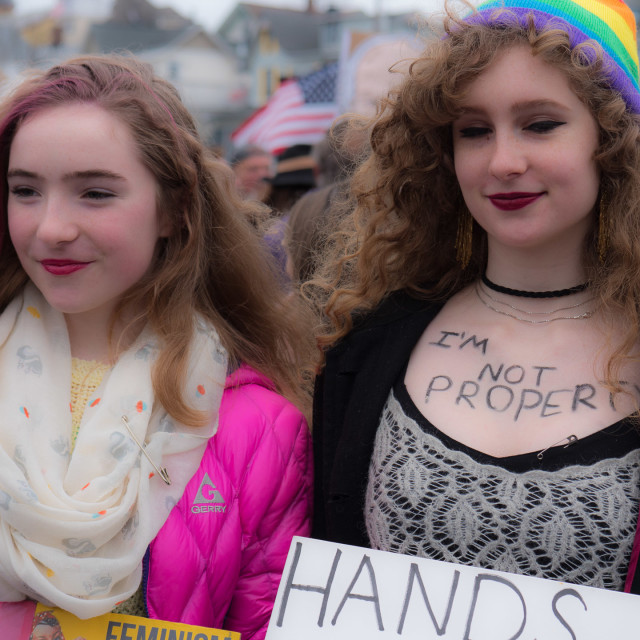 "MILLION WOMAN MARCH, ASBURY PARK NJ" by JOHN MOUNT - $24.67 "MILLION WOMAN MARCH, ASBURY PARK NJ" stock image