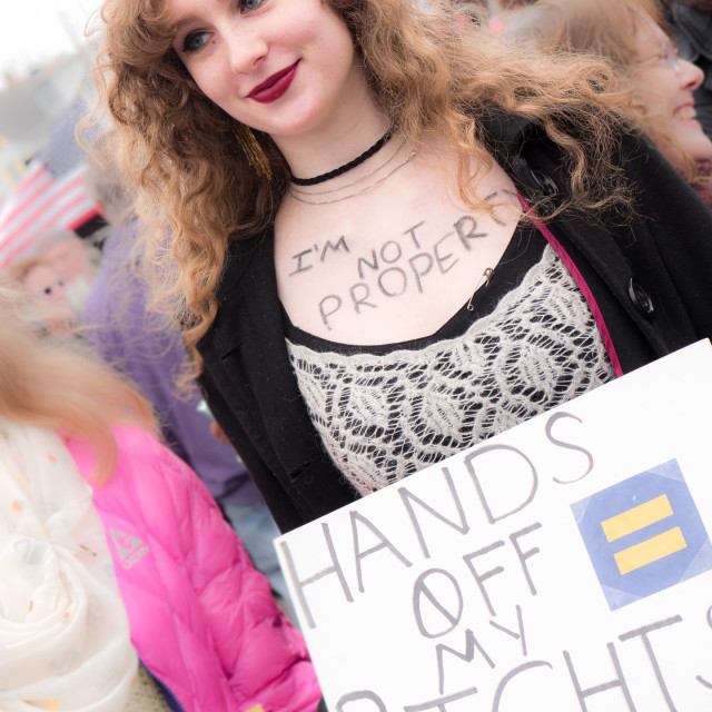 "MILLION WOMAN MARCH, ASBURY PARK NJ" by JOHN MOUNT - $24.67 "MILLION WOMAN MARCH, ASBURY PARK NJ" stock image