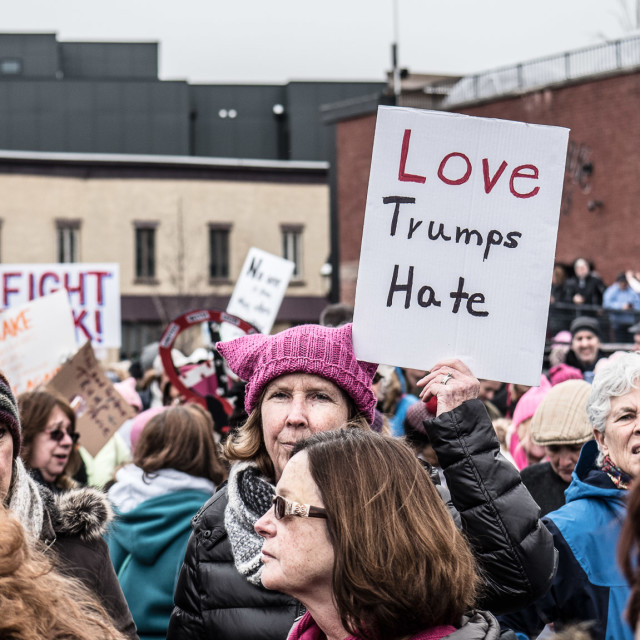 "MILLION WOMAN MARCH, ASBURY PARK NJ" by JOHN MOUNT - $24.67 "MILLION WOMAN MARCH, ASBURY PARK NJ" stock image