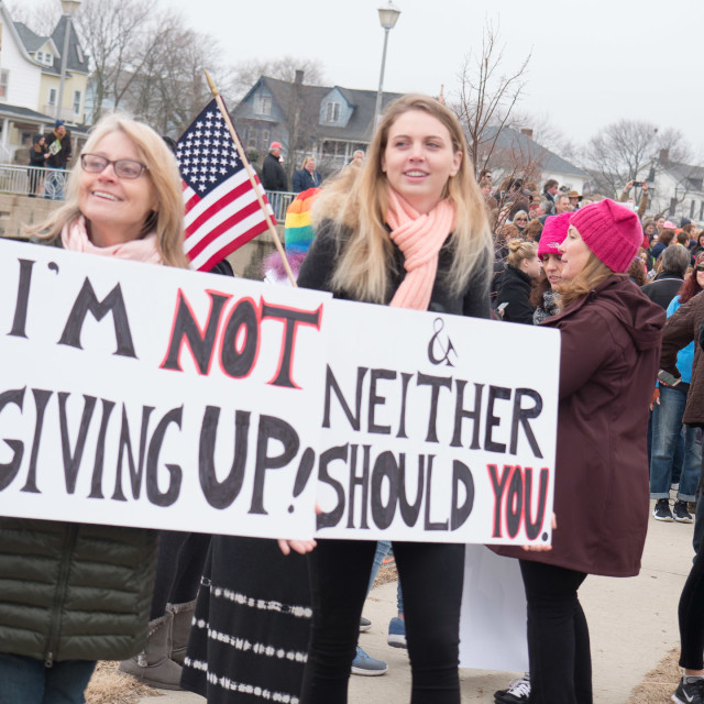 "MILLION WOMAN MARCH" by JOHN MOUNT - $24.67 "MILLION WOMAN MARCH" stock image