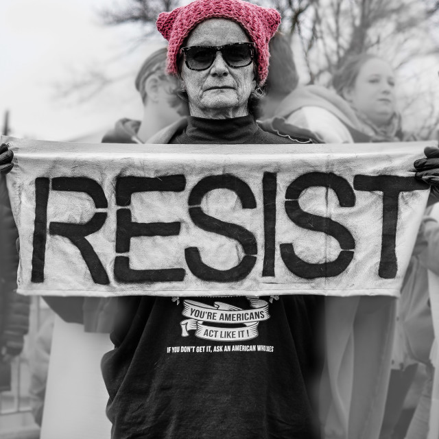 "MILLION WOMAN MARCH, ASBURY PARK NJ" by JOHN MOUNT - $24.67 "MILLION WOMAN MARCH, ASBURY PARK NJ" stock image