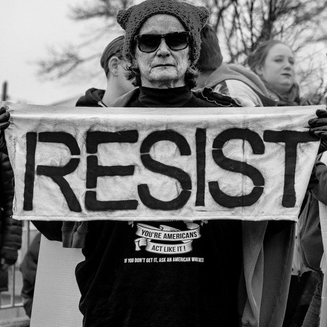 "MILLION WOMAN MARCH, ASBURY PARK NJ" by JOHN MOUNT - $24.67 "MILLION WOMAN MARCH, ASBURY PARK NJ" stock image