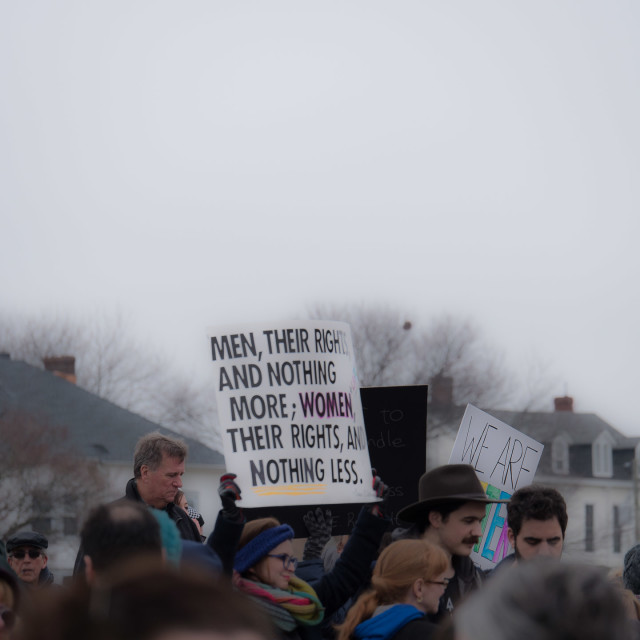 "MILLION WOMAN MARCH, ASBURY PARK NJ" by JOHN MOUNT - $24.67 "MILLION WOMAN MARCH, ASBURY PARK NJ" stock image
