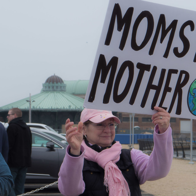 "MILLION WOMAN MARCH, ASBURY PARK NJ" by JOHN MOUNT - $24.67 "MILLION WOMAN MARCH, ASBURY PARK NJ" stock image