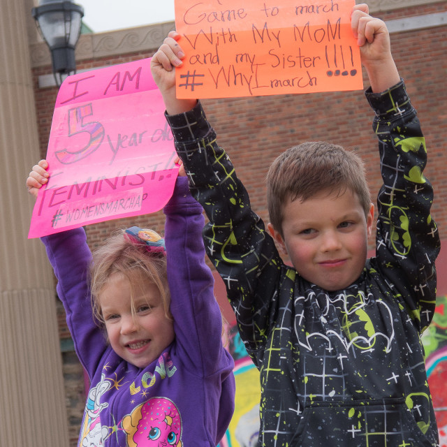 "MILLION WOMAN MARCH, ASBURY PARK NJ" by JOHN MOUNT - $24.67 "MILLION WOMAN MARCH, ASBURY PARK NJ" stock image