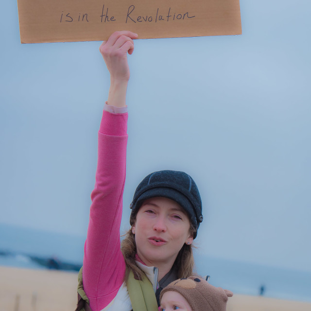 "ASBURY PARK, NJ, MILLION WOMAN MARCH" by JOHN MOUNT - $24.67 "ASBURY PARK, NJ, MILLION WOMAN MARCH" stock image