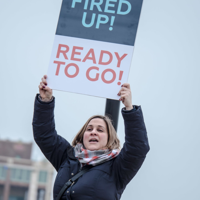 "MILLION WOMAN MARCH, ASBURY PARK NJ" by JOHN MOUNT - $24.67 "MILLION WOMAN MARCH, ASBURY PARK NJ" stock image