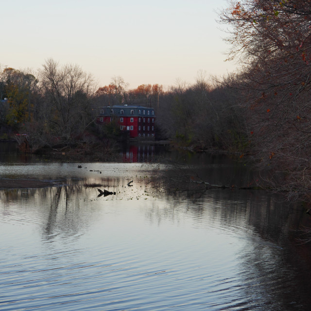 "DELAWARE AND RARITAN CANAL" by JOHN MOUNT - $25.10 "DELAWARE AND RARITAN CANAL" stock image