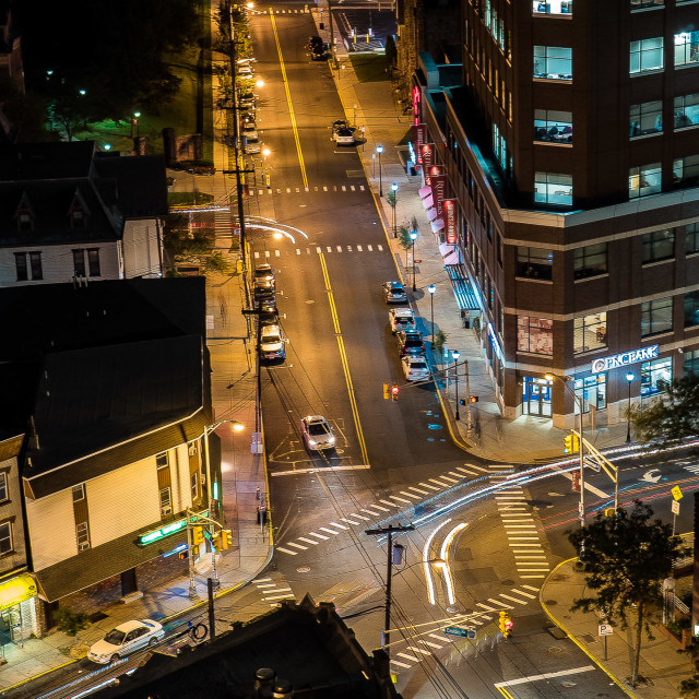 "NIGHT TIME IN THE CITY" by JOHN MOUNT - $25.14 "NIGHT TIME IN THE CITY" stock image