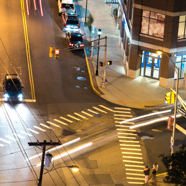 "NIGHT IN THE CITY" by JOHN MOUNT - $25.14 "NIGHT IN THE CITY" stock image