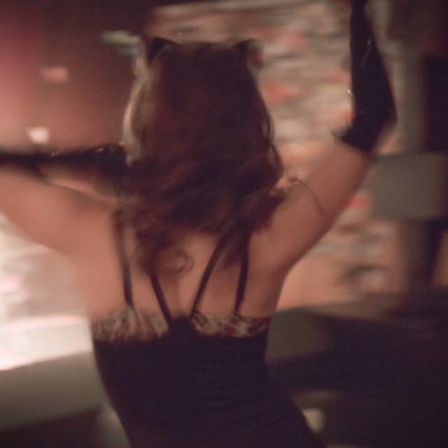 "BURLESQUE DANCER" by JOHN MOUNT - $25.14 "BURLESQUE DANCER" stock image