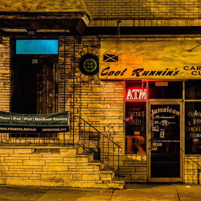 "COOL RUNNINS" by JOHN MOUNT - $25.14 "COOL RUNNINS" stock image