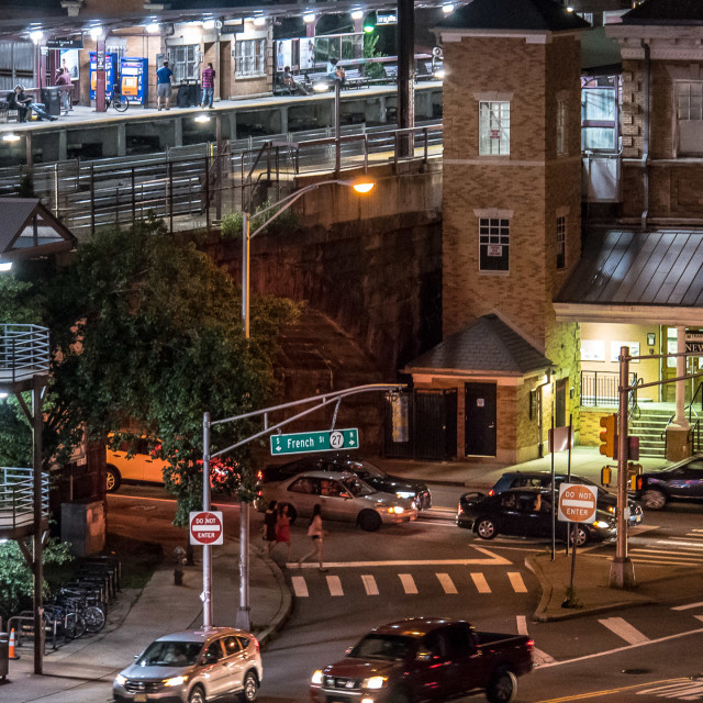 "NIGHT IN THE CITY" by JOHN MOUNT - $25.14 "NIGHT IN THE CITY" stock image