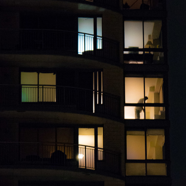 "NIGHT TIME IN THE CITY" by JOHN MOUNT - $25.14 "NIGHT TIME IN THE CITY" stock image