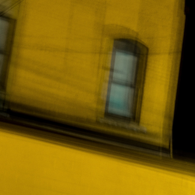 "OUT OF FOCUS YELLOW BUILDING" by JOHN MOUNT - $25.14 "OUT OF FOCUS YELLOW BUILDING" stock image