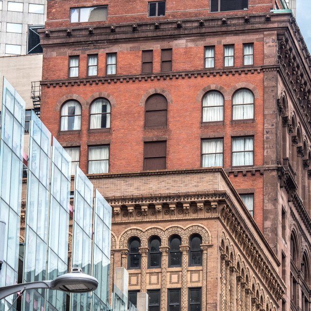 "CLEVELAND OHIO STREET SCENE" by JOHN MOUNT - $25.14 "CLEVELAND OHIO STREET SCENE" stock image