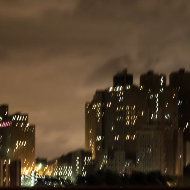 "THE CITY AT NIGHT" by JOHN MOUNT - $25.14 "THE CITY AT NIGHT" stock image